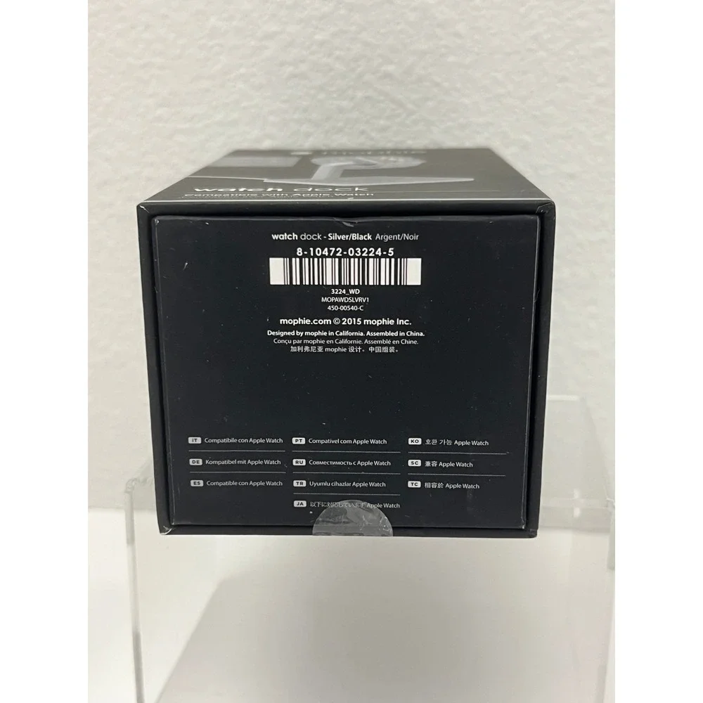 NEW Mophie Watch Dock Compatible with Apple Watch Convenience Cord Management